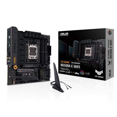 ASUS  TUF GAMING B650M-E WIFI (B650 AM5 MicroATX) 
