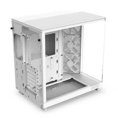 NZXT  H6 Flow RGB CC-H61FW-R1 (ATX ガラス ホワイト) 