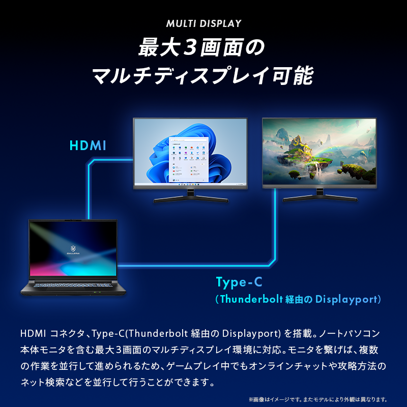 GALLERIA UL9C-R59-8A for Creator 動画編集向けモデル
